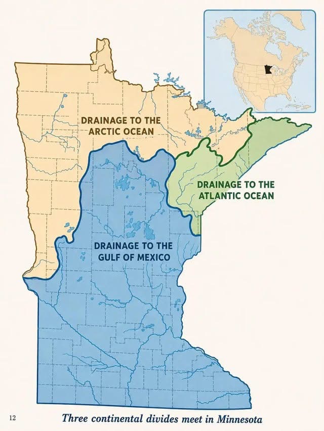Three
                          Divides in Minnesota