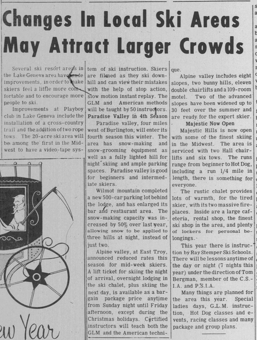 The Lake Geneva Regional News (Lake Geneva,
                      Wisconsin) � Thu, Dec 27, 1973